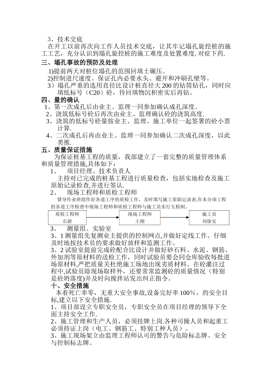 机械旋挖桩塌孔处理施工方案_第2页