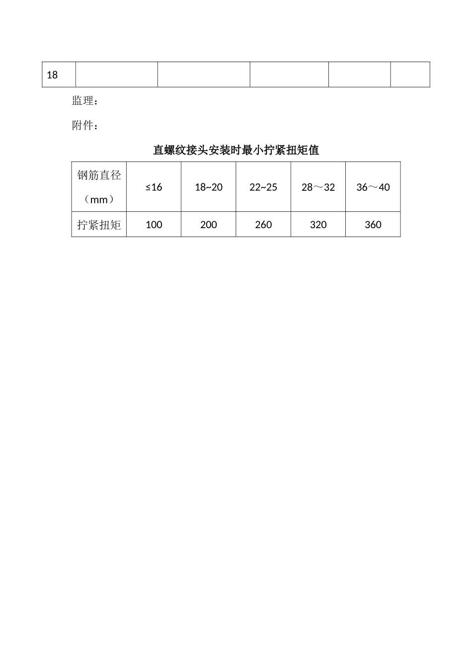 机械连接扭力矩检查表_第2页