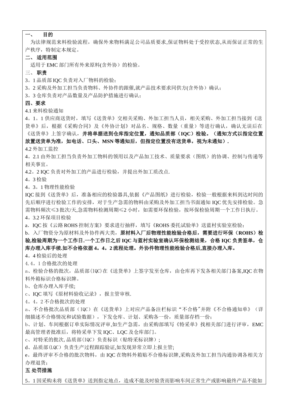 来料检验制度_第1页