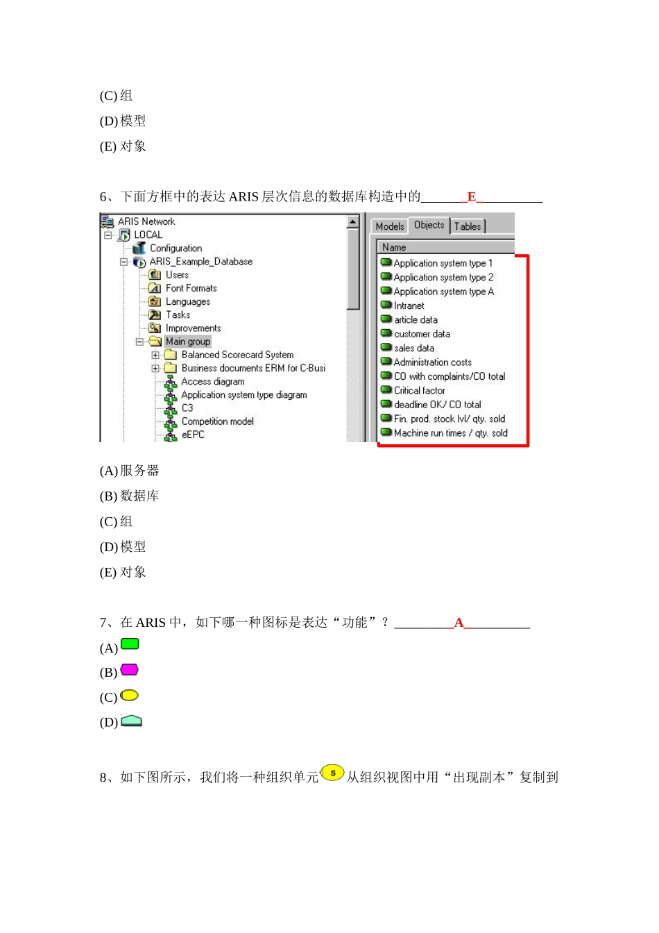 2025年ARIS平台基础知识测试题参考答案_第3页