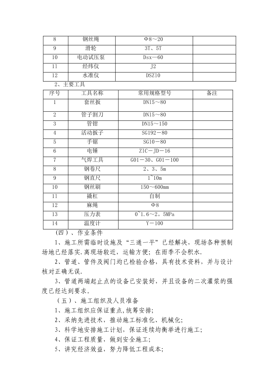 架空供热管道施工方案-secret_第2页