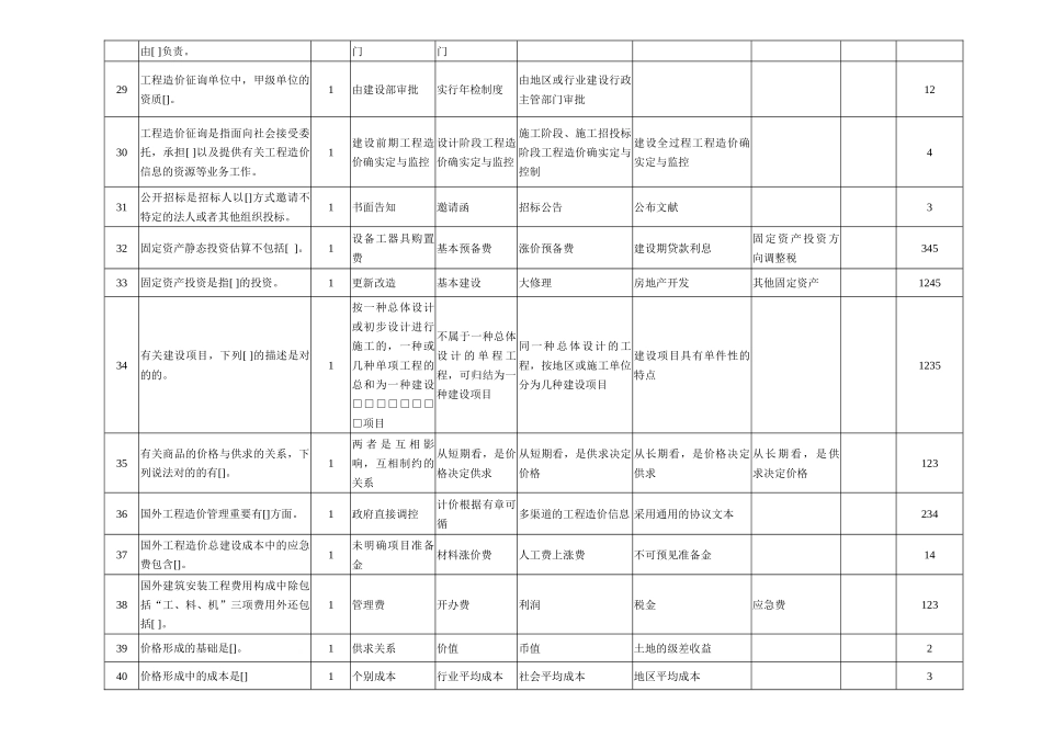 2025年福建省建设工程造价员考试基础知识试题及答案_第3页