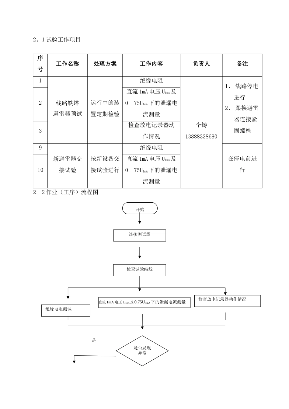 架空线路检修维护工作方案_第2页