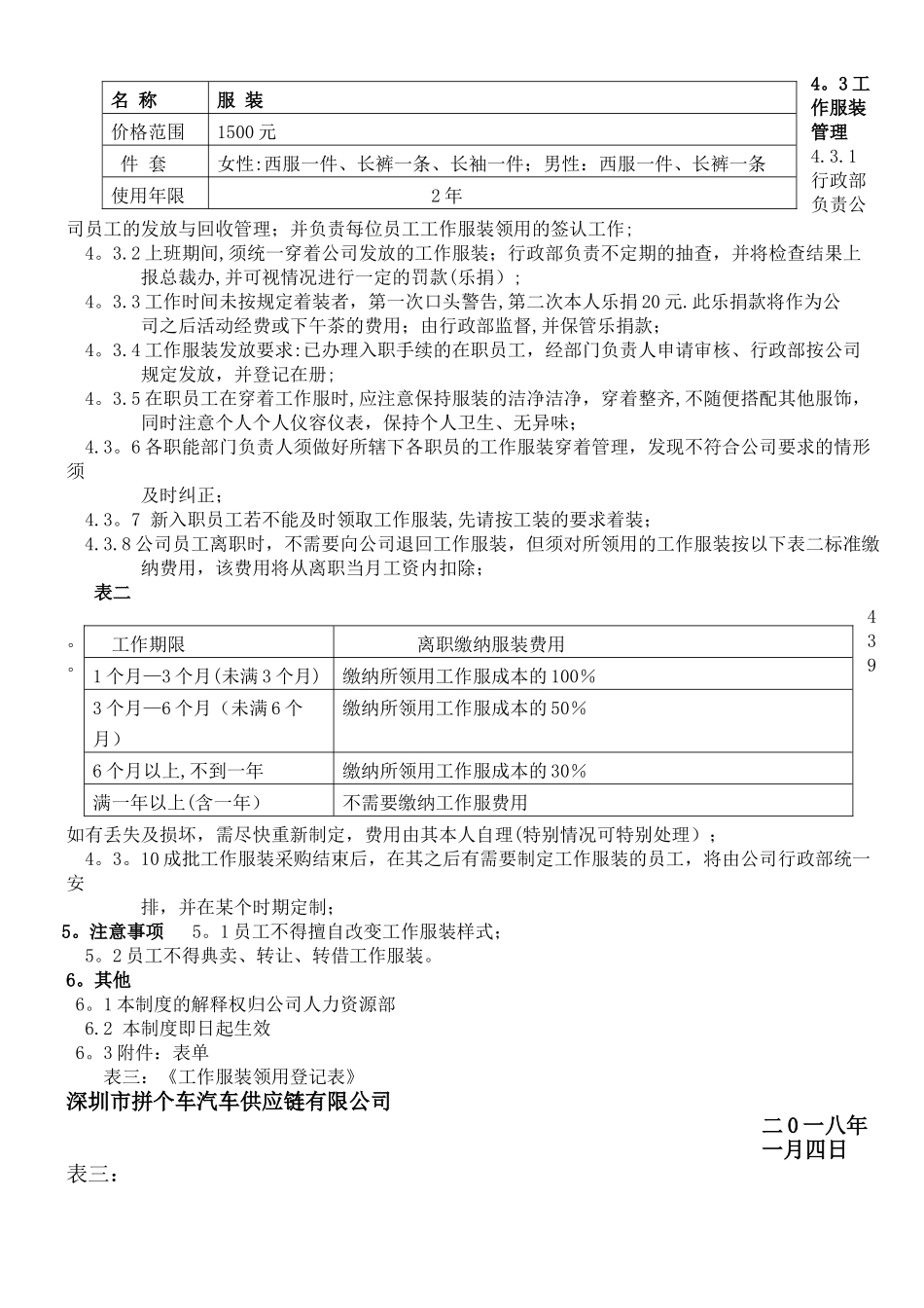 某公司职业装管理制度_第2页