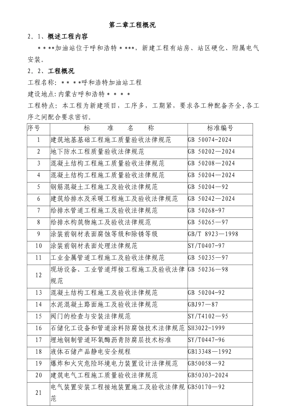 某加油站施工方案_第2页
