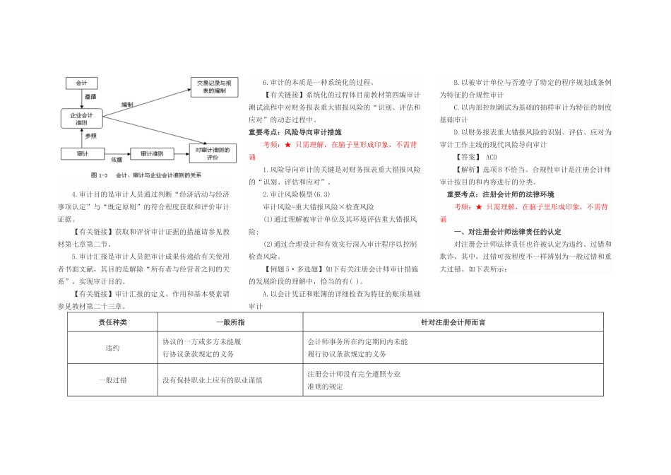 2025年审计高频考点基础知识_第2页