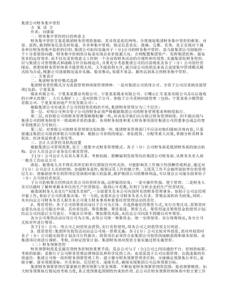 某某某集团有限公司设立财务公司投资计划方案