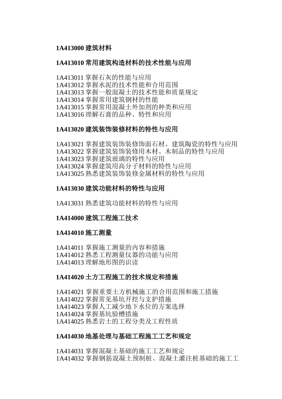 2025年《专业工程管理与实务》建筑工程专业科目考试大纲_第2页