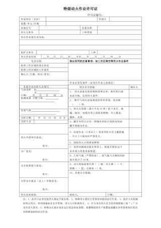 2025年化工八大作业 票证