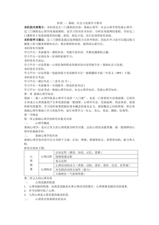 2025年心理咨询师国家职业资格培训辅导手册