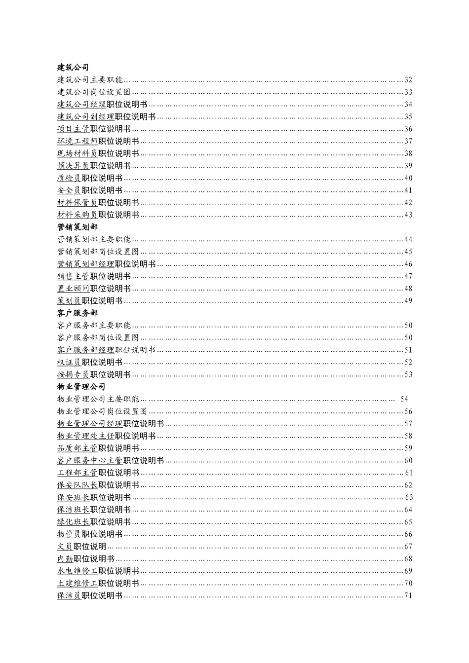 标准版部门职责及岗位说明_第2页