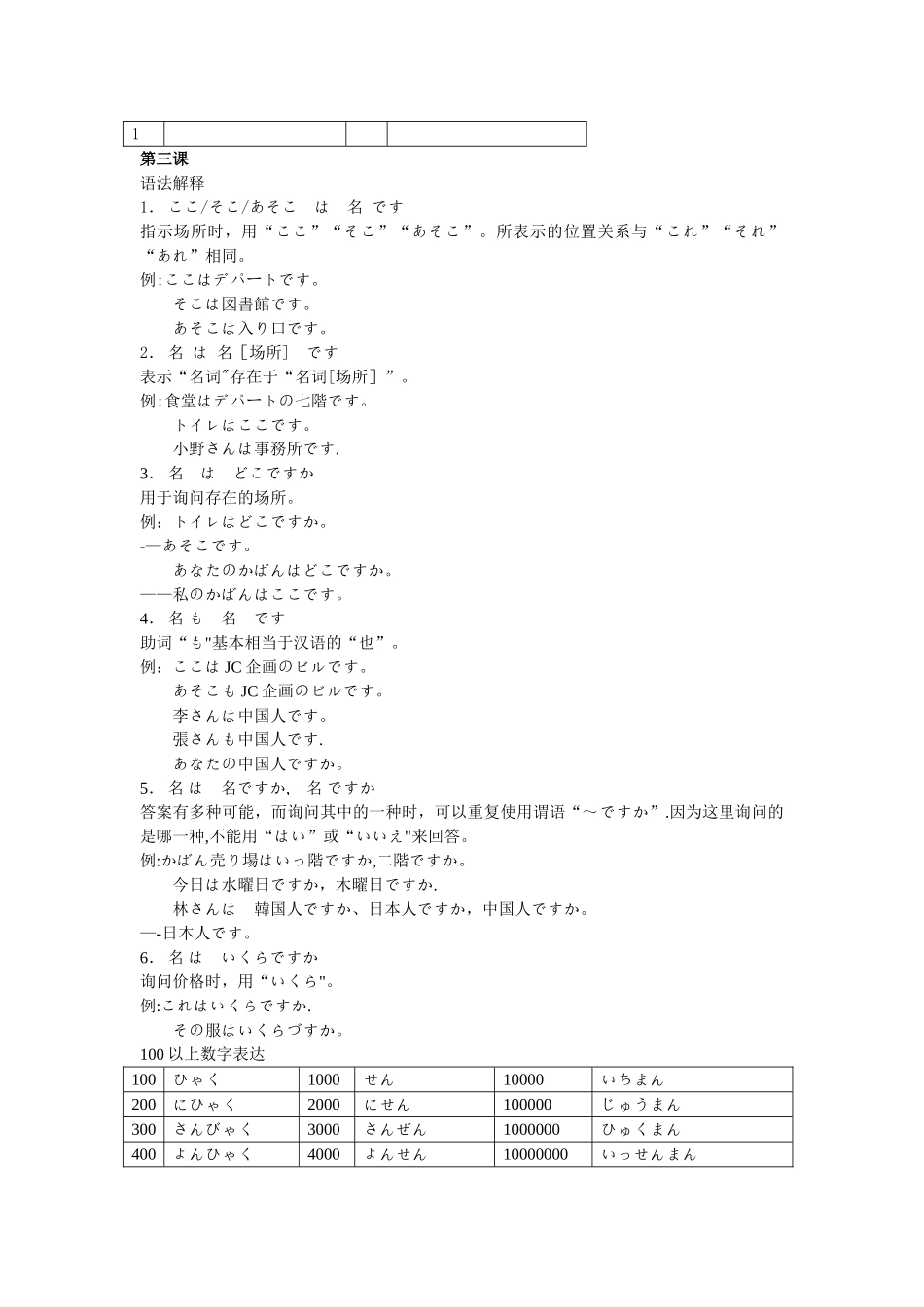 标日上册语法总结_第3页