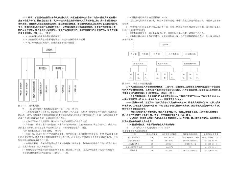 2025年人力资源管理师技能操作强化训练题_第2页
