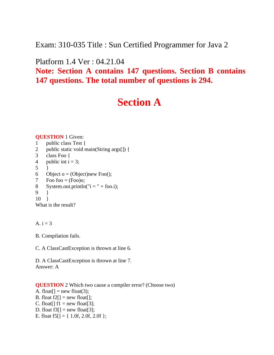 2025年太阳证明了Java2平台的1.4Ver程序员_第1页