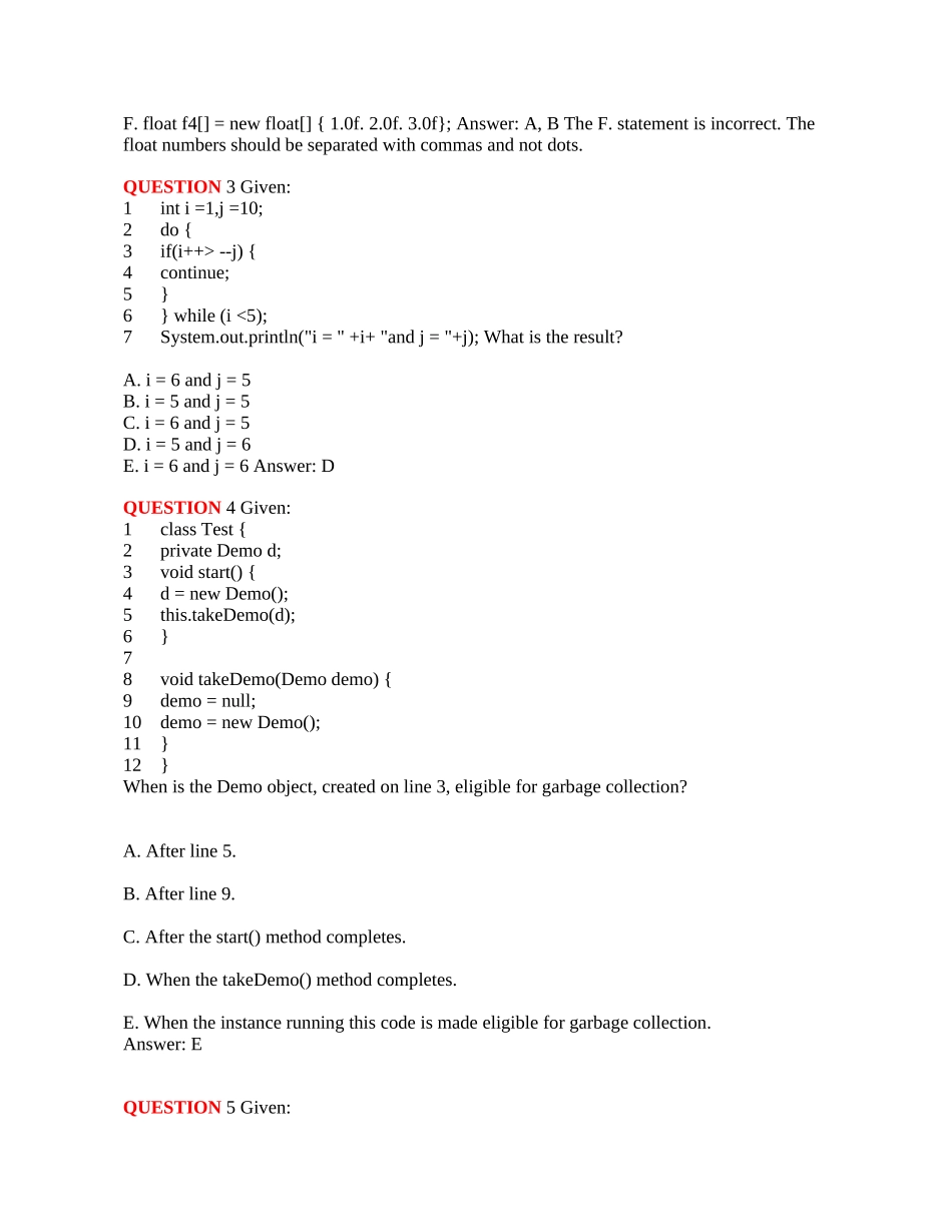 2025年太阳证明了Java2平台的1.4Ver程序员_第2页
