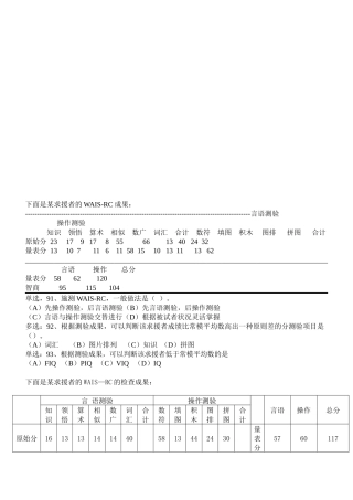 2025年心理咨询师三级考试卷