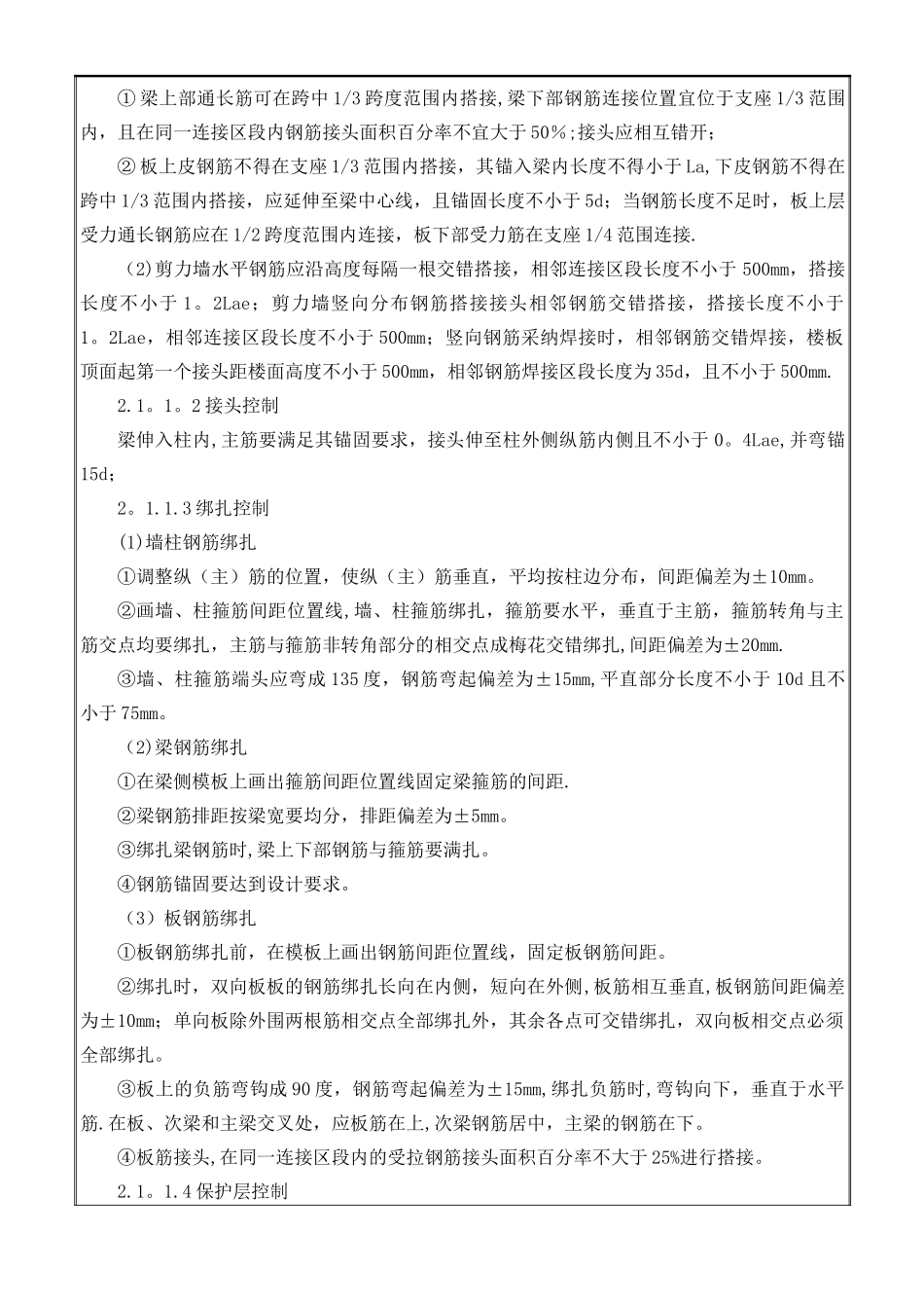 样板间工程技术交底_第2页