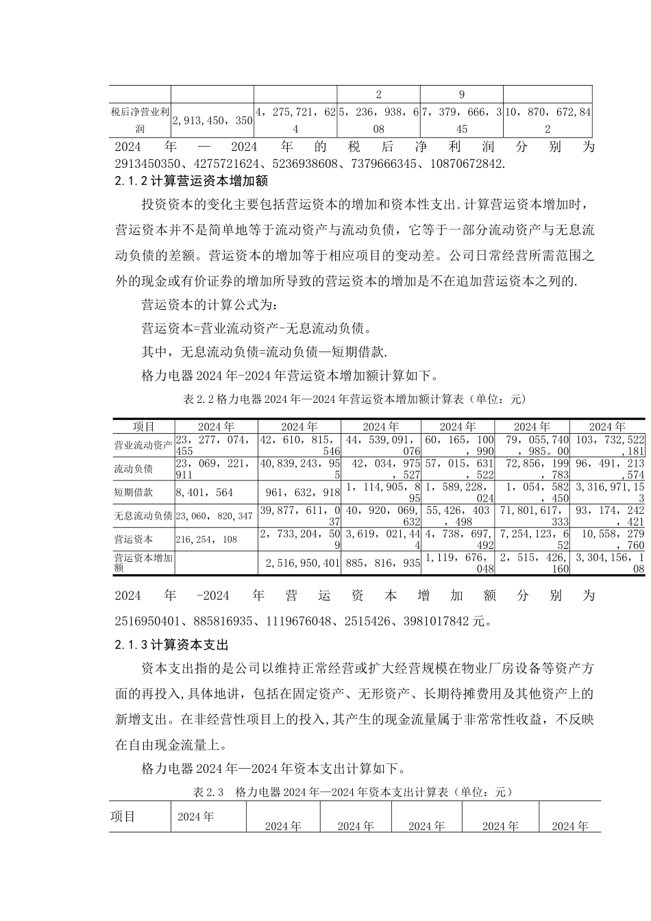格力电器财务管理作业_第3页
