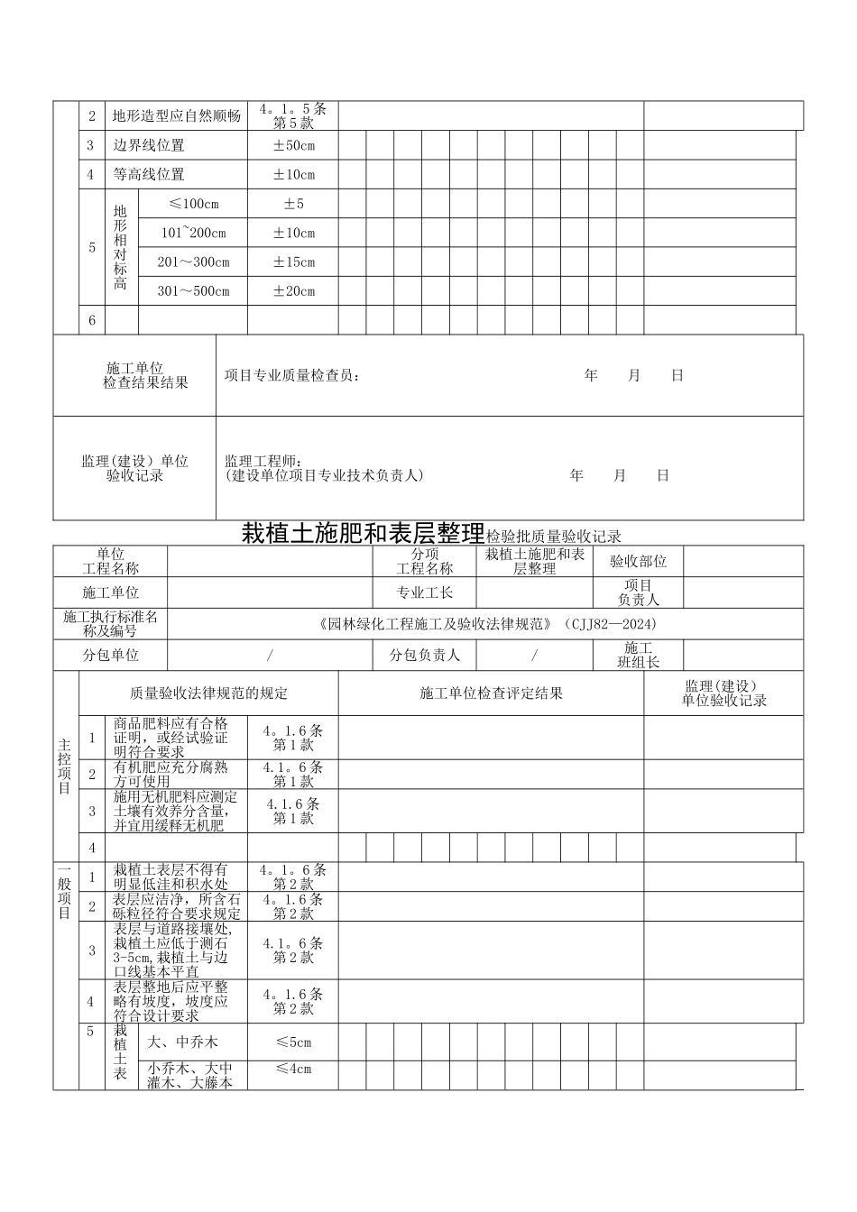 栽植土检验批质量验收记录_第3页