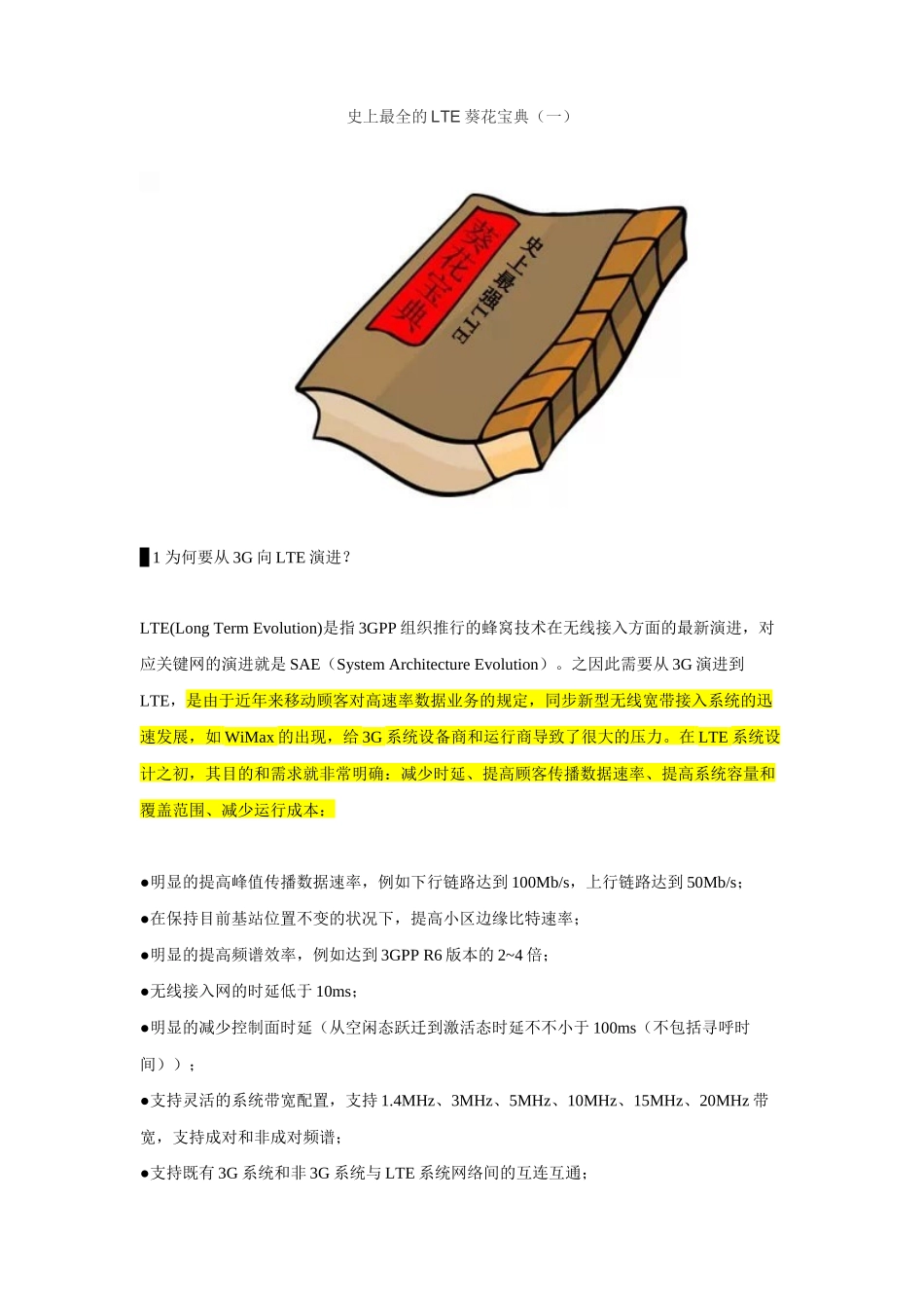 2025年史上最全的LTE葵花面试求职职场_第1页