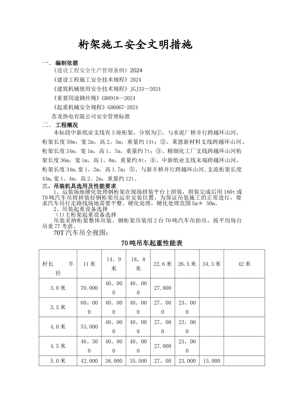 桁架施工安全措施_第2页