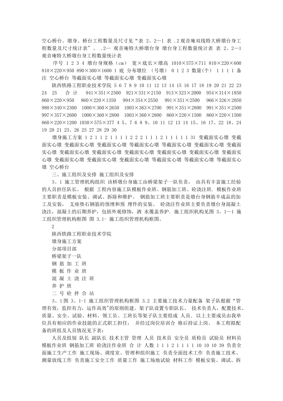 桥墩墩身施工方案_第2页