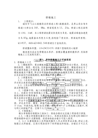 桥墩施工方案