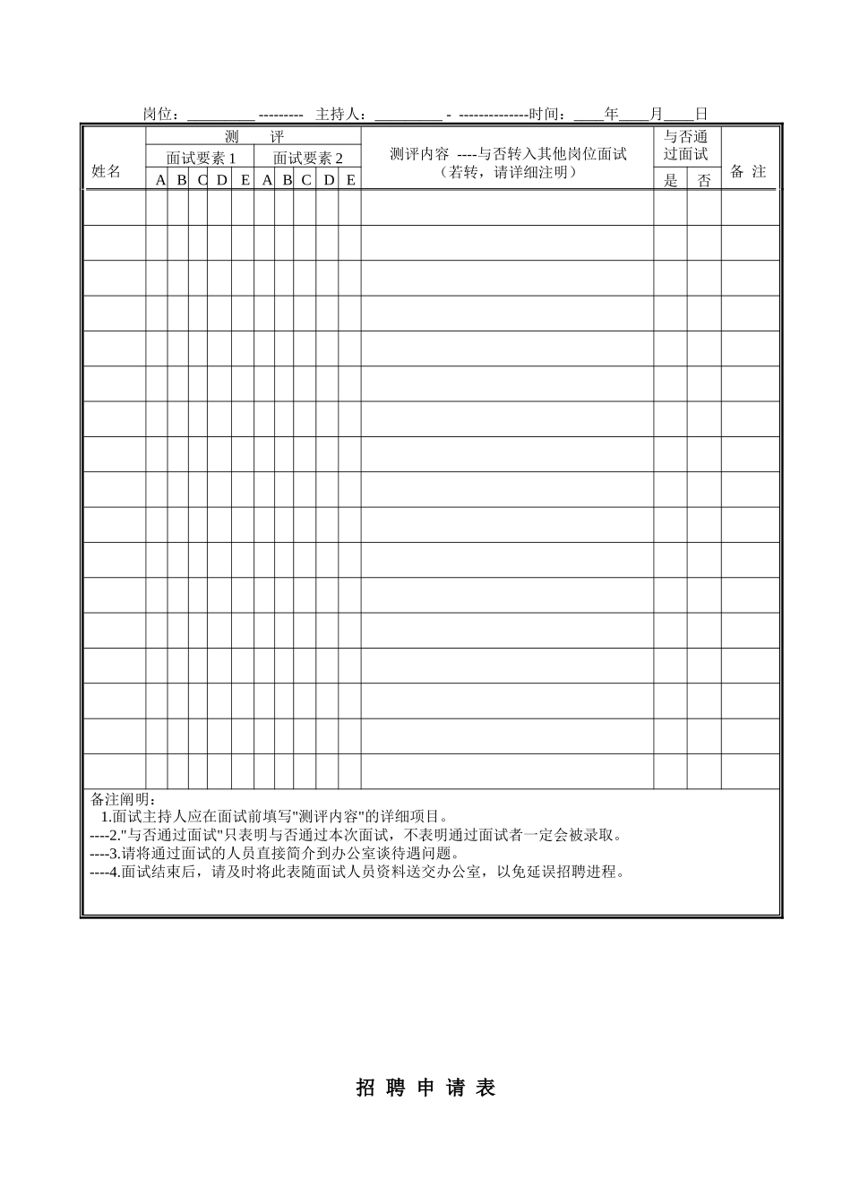 2025年招聘面试样本_第3页
