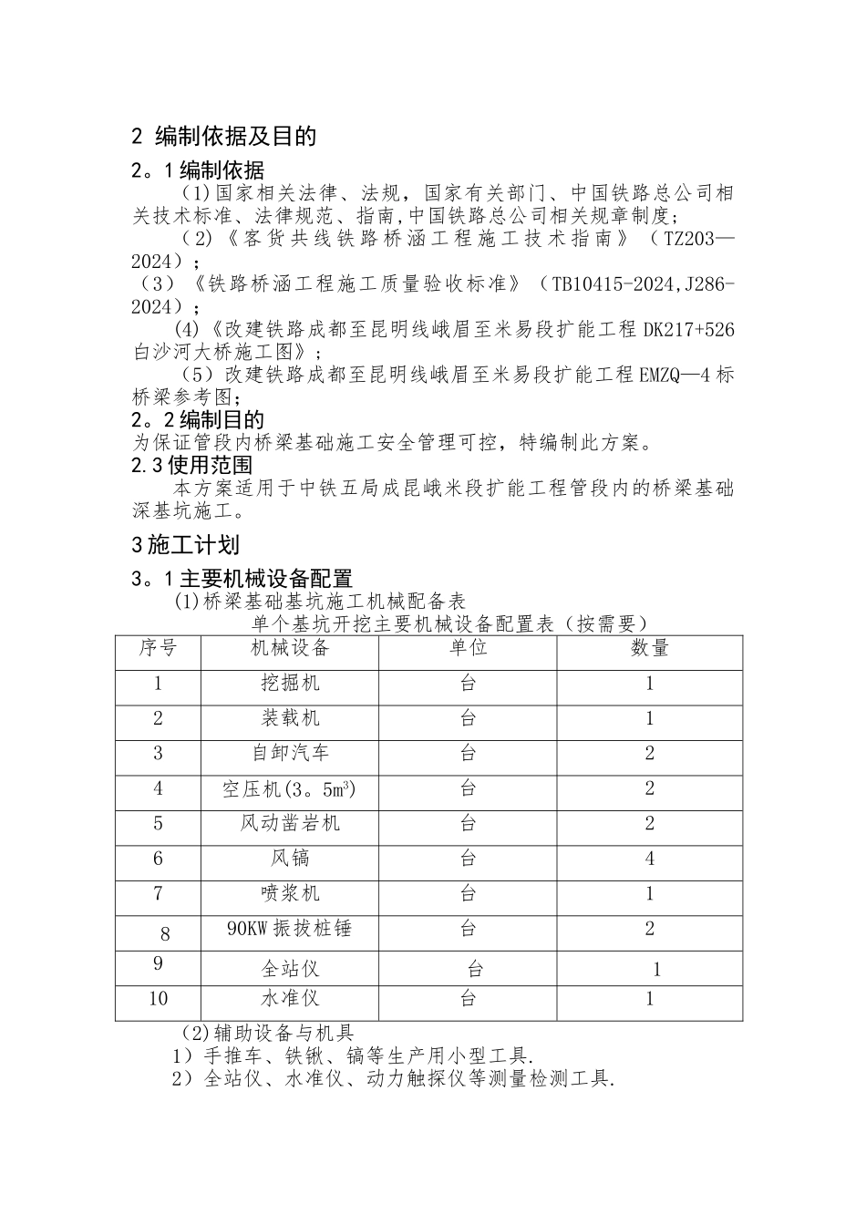 桥梁深基坑专项施工方案_第2页