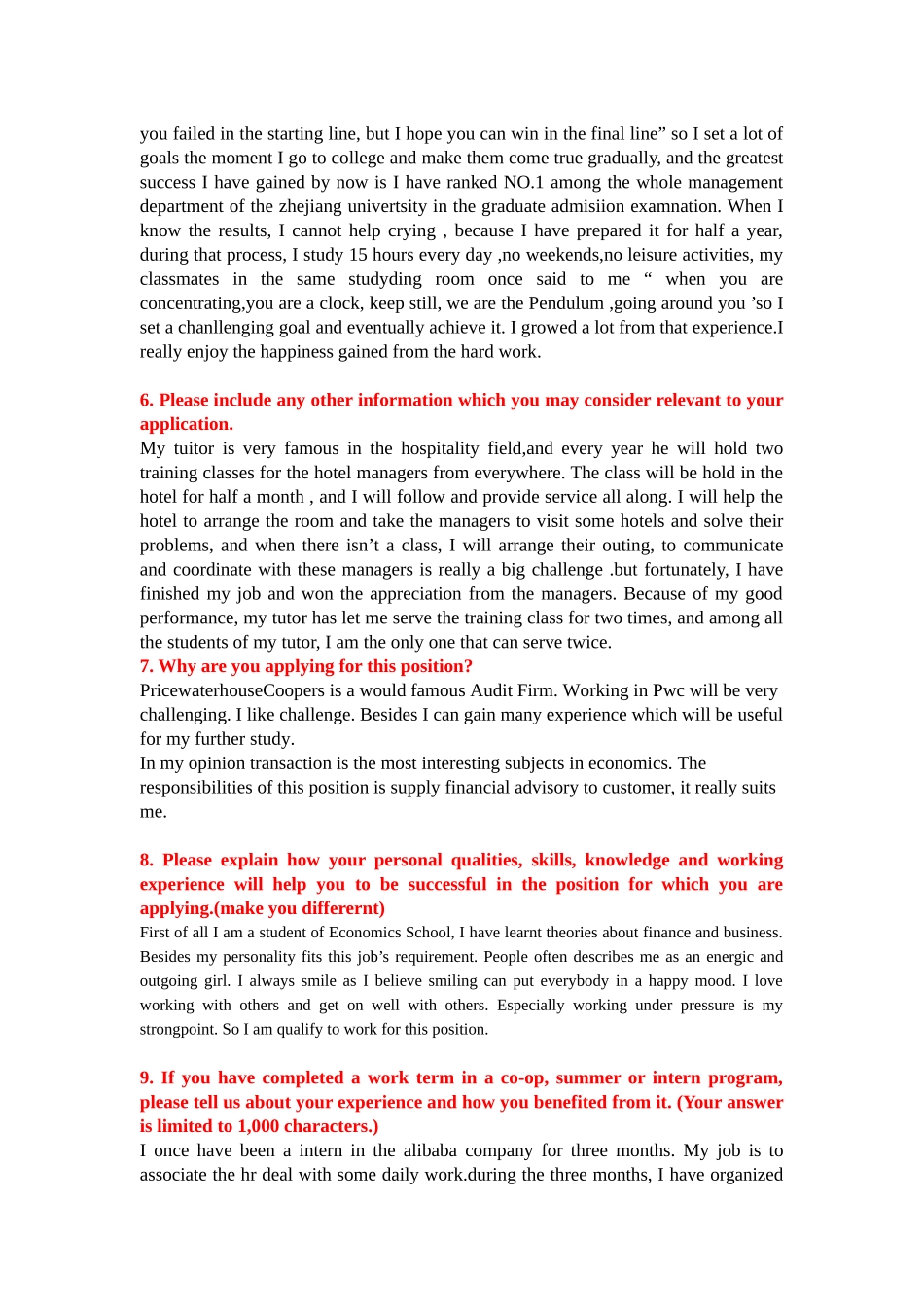 2025年英文面试资料Open Question_第3页