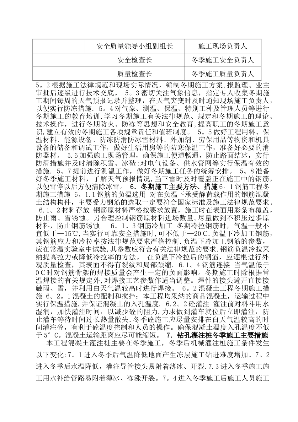 桩基工程冬季施工方案_第3页