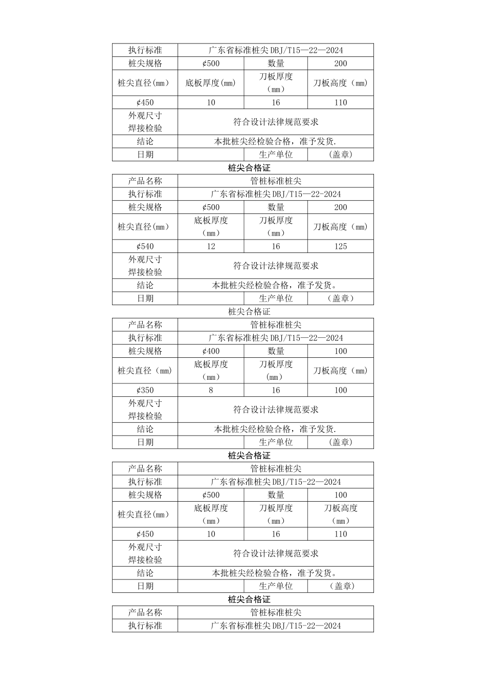 桩尖合格证通用_第3页