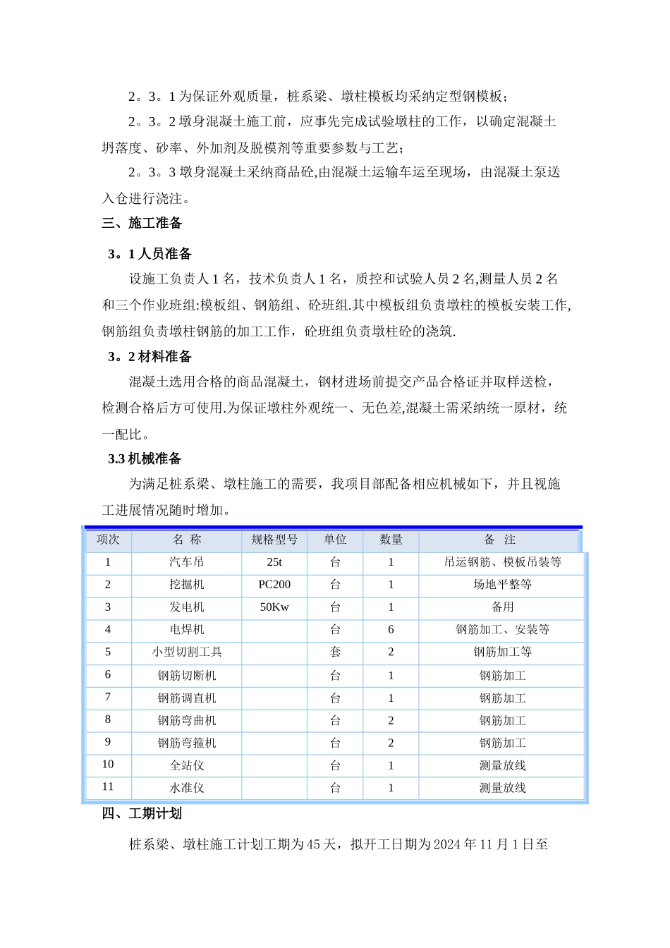 桩系梁、墩柱施工方案_第3页