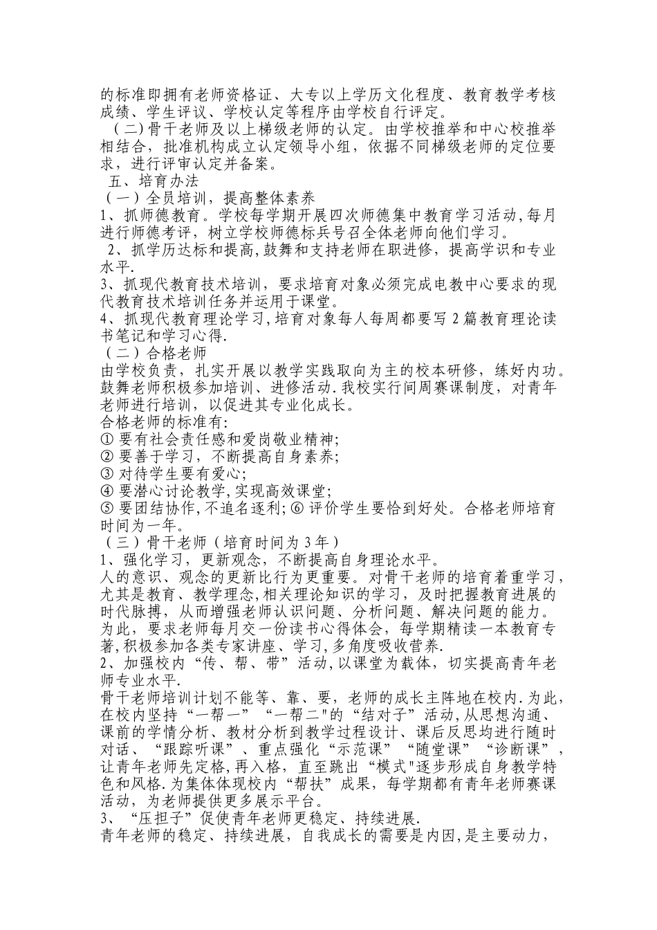 梯级教师培养计划_第2页