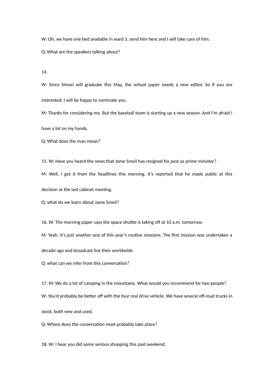 2025年12月cet6听力真题_第2页