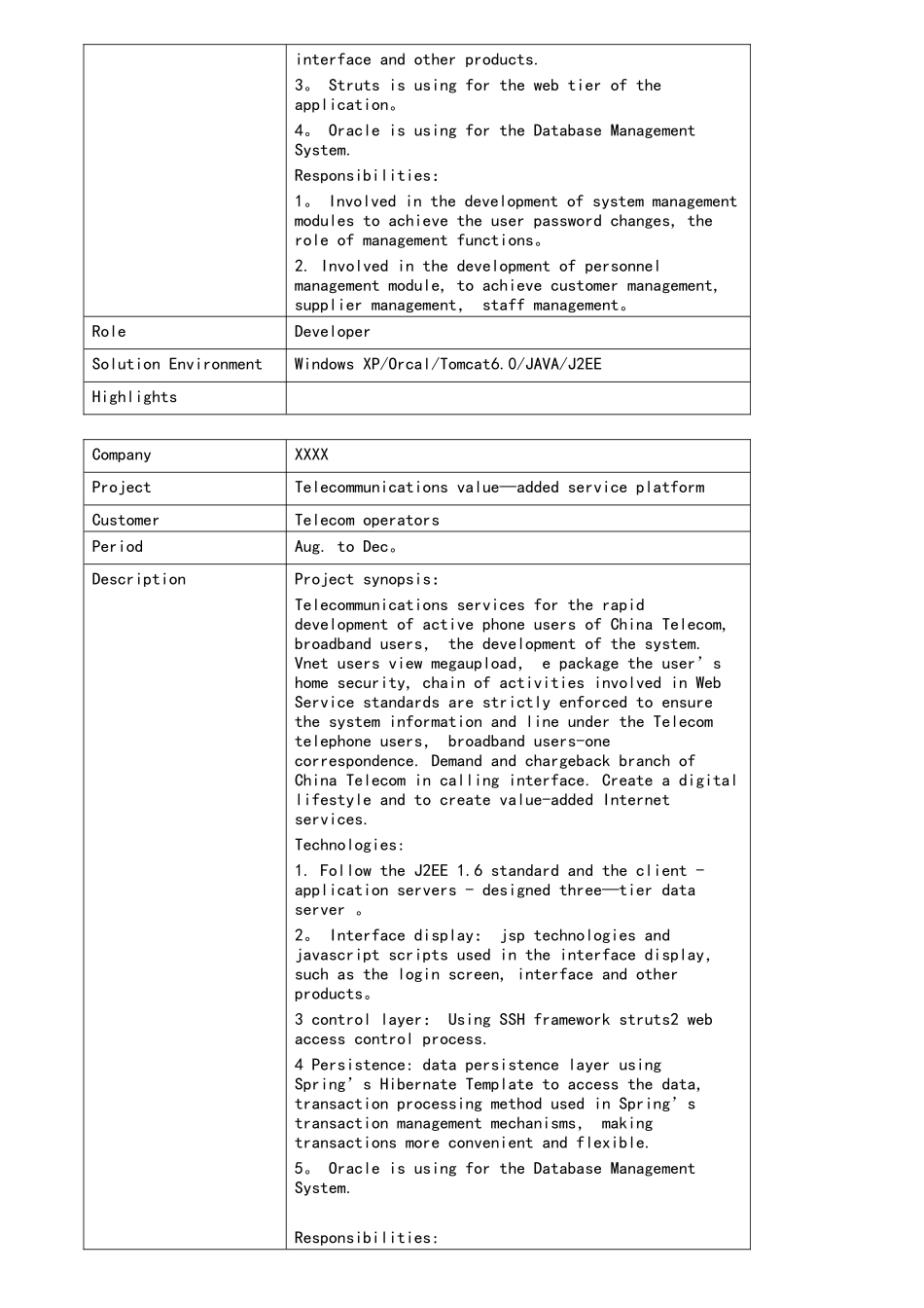 2025年JAVA程序员英文简历_第3页