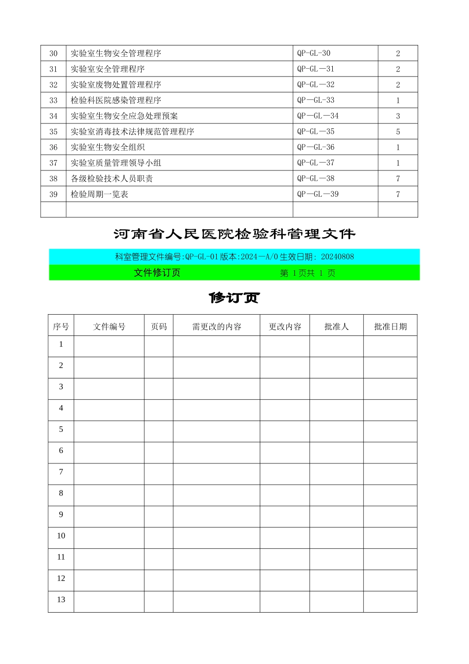 检验科质量管理文件SOP_第3页
