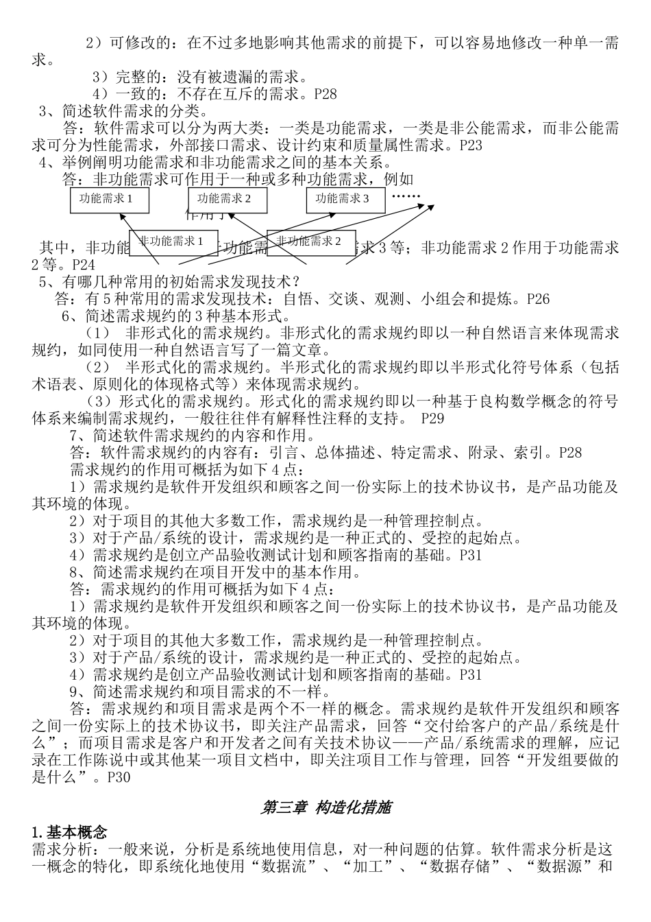 2025年《本科自考02333软件工程课后习题答案》_第2页