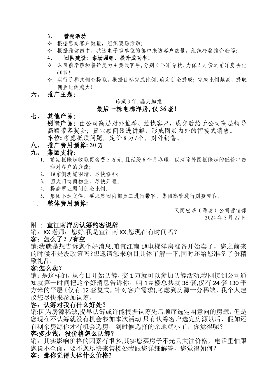 楼盘洋房强销方案-----_第3页