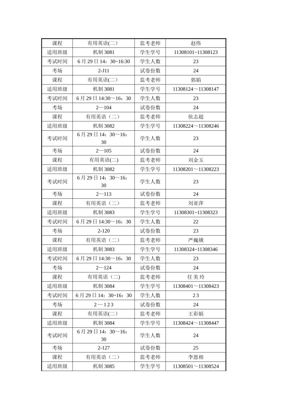 模板-考试与成绩-考试-试卷封条_第1页