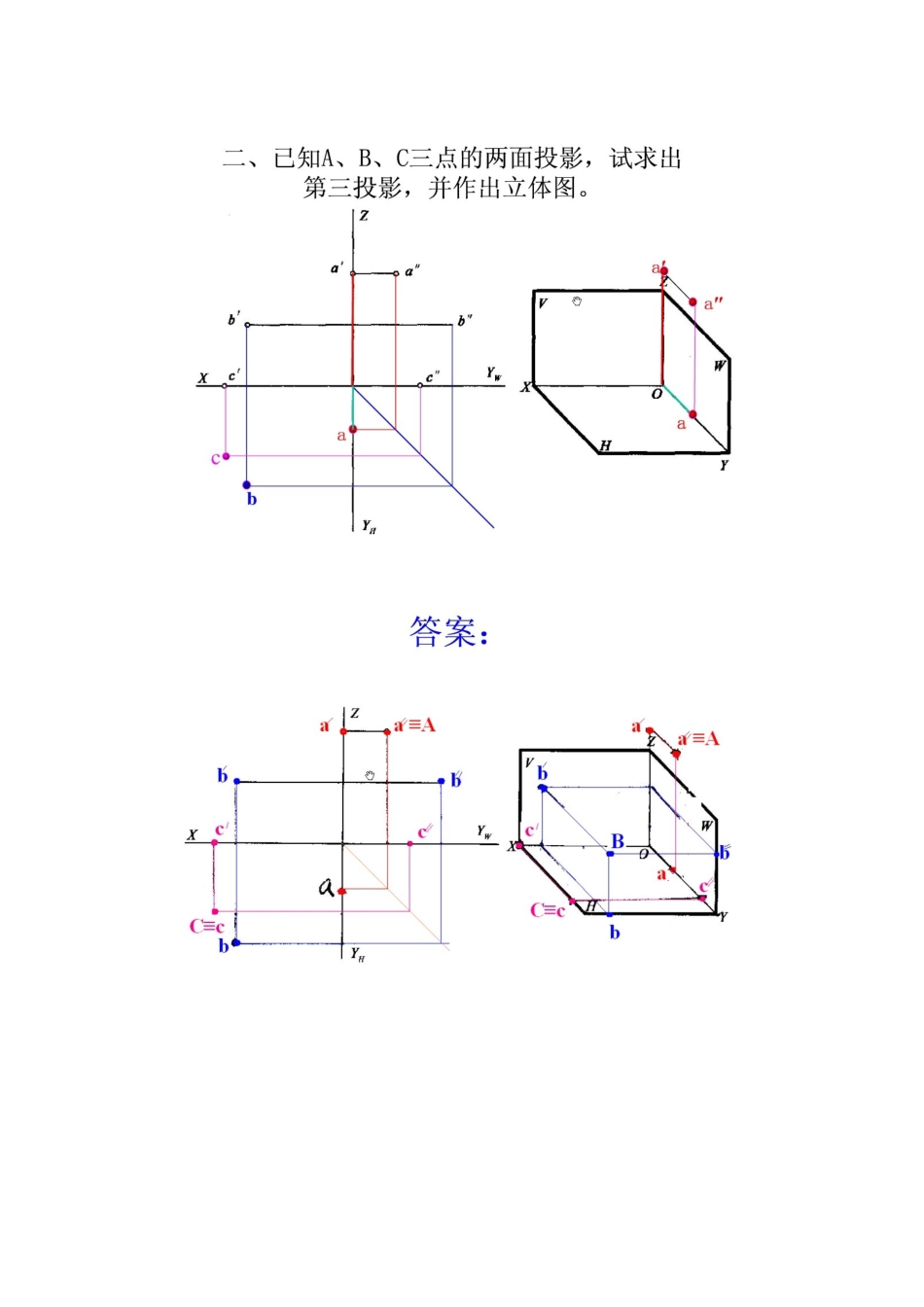 2025年电大建筑制图基础形成性考核册作业答案_第2页