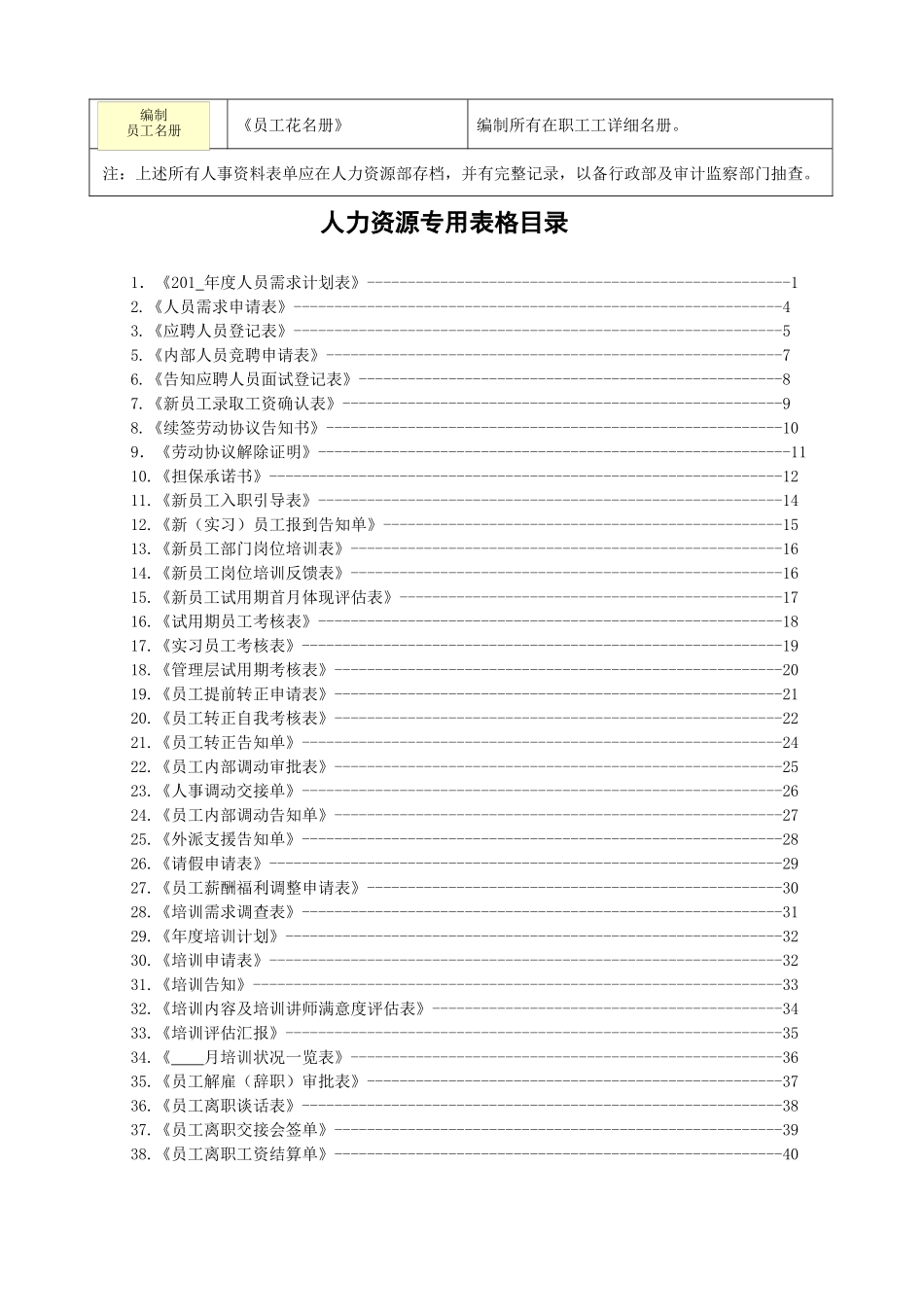 2025年招聘面试HR精美实用表单HR猫猫_第3页
