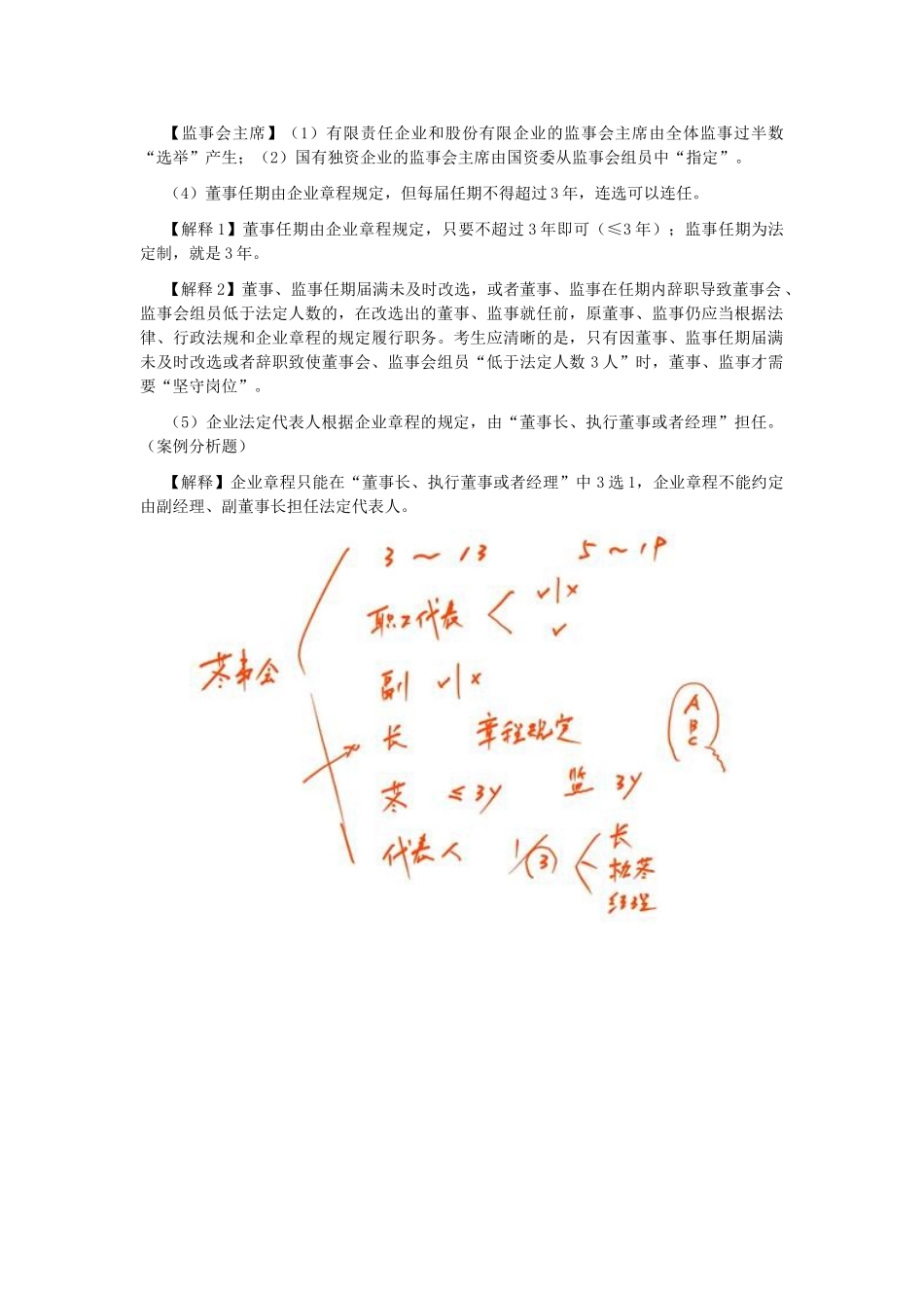 2025年注会考试《经济法》考点解读第06章公司法律制度_第2页