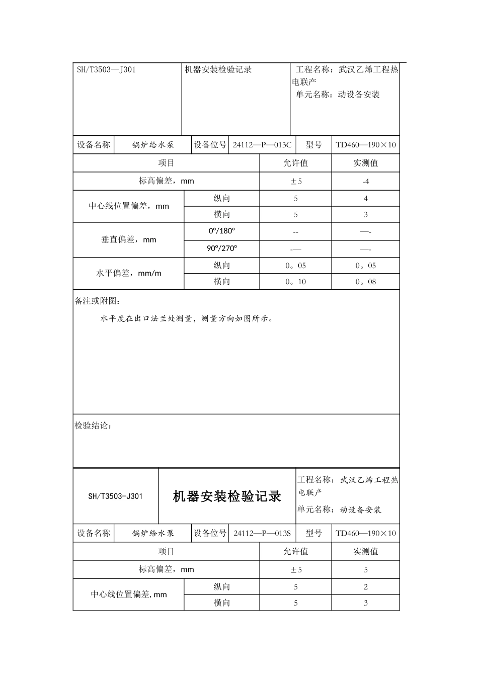 武汉乙烯工程平行检验资料_第2页