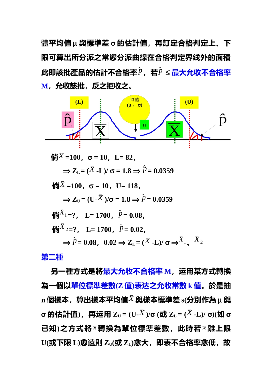 2025年品质管理全套资料计量值抽样计画_第3页