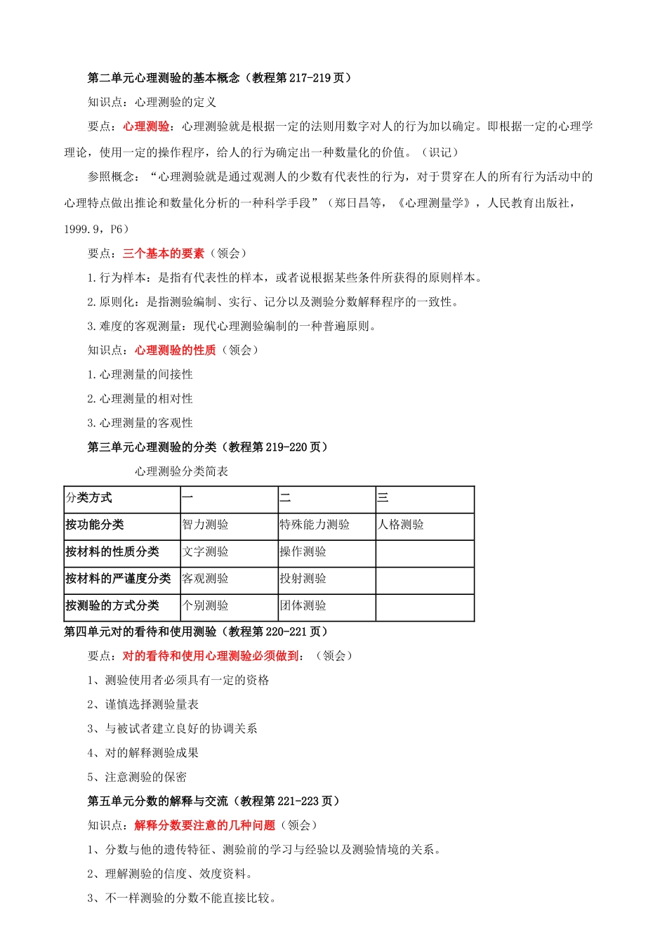 2025年心理测量学复习知识点_第2页