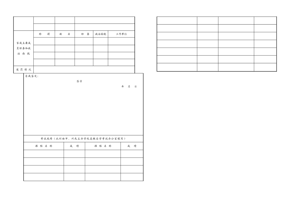 毕业生登记表(1)_第2页