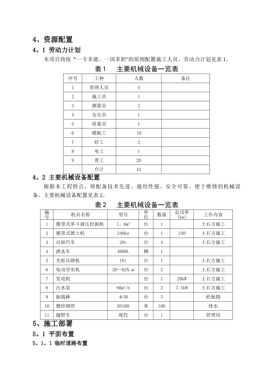 毛石混凝土挡墙施工方案最终版_第3页