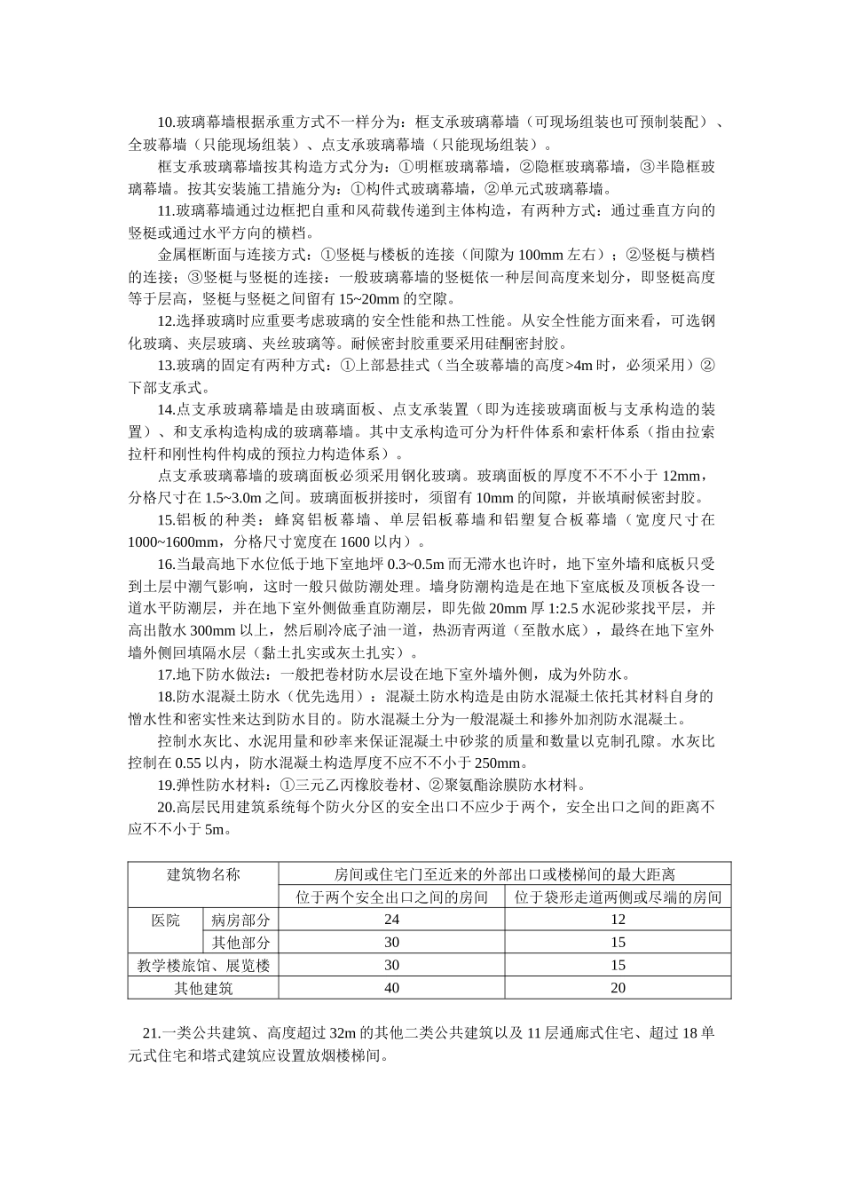 2025年建筑构造知识点总结_第2页