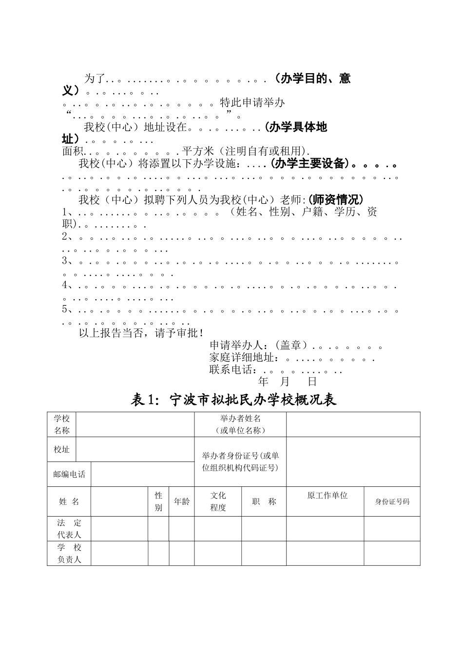 民办学校申办报告1_第3页